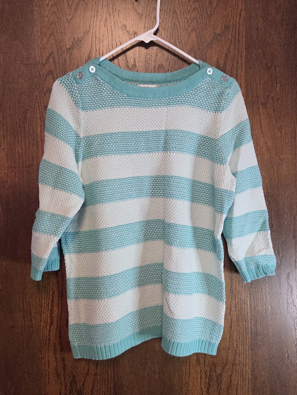 Croft & Barrow Striped Knit Women's Sweater